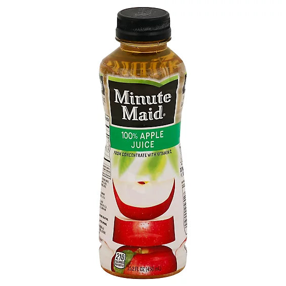 MINUTE MAID APPLE JUICE 24/12 OZ