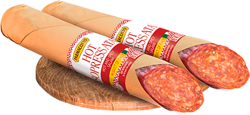 2050012 - HOT SOPPRESSATA - CHUB – 12x13,5 OZ - PARMACOTTO