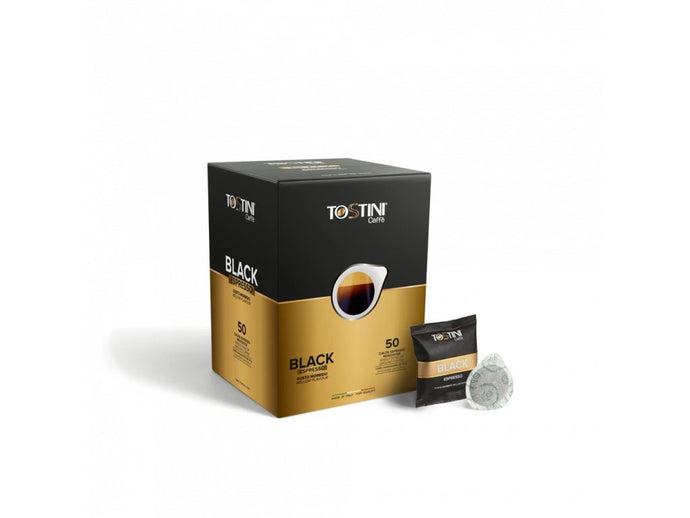 COFFEE ESPRESSO PODS BLACK - TOSTINI 1/150 CT