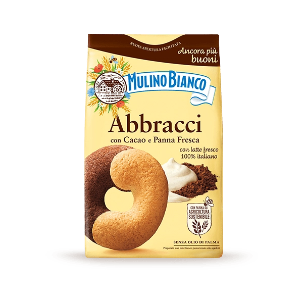 113961 - ABBRACCI COOKIES ITALIAN - MULINO BIANCO 12/350GR