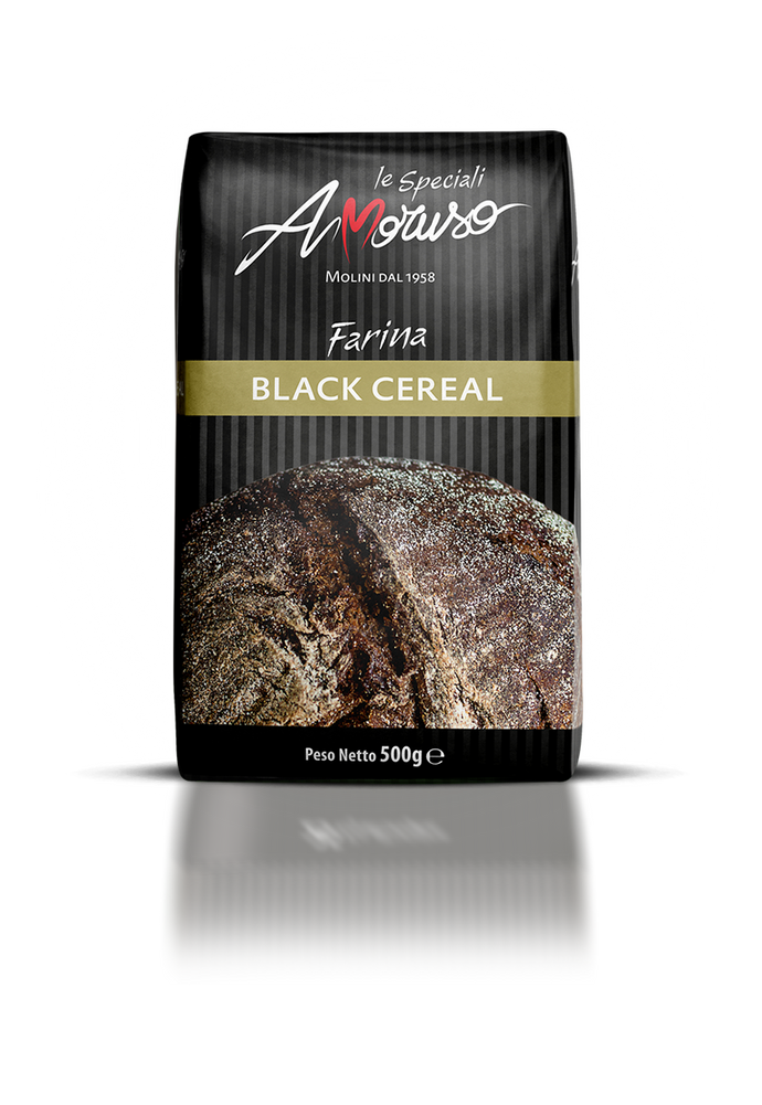 FLOUR AI CEREALI BLACK - AMORUSO 25 KG