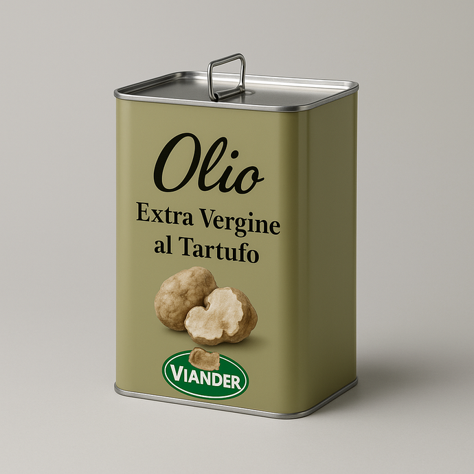 1029992 - TRUFFLE EXTRA VIRGIN OLIVE OIL - VIANDER TINS 4/3 LT