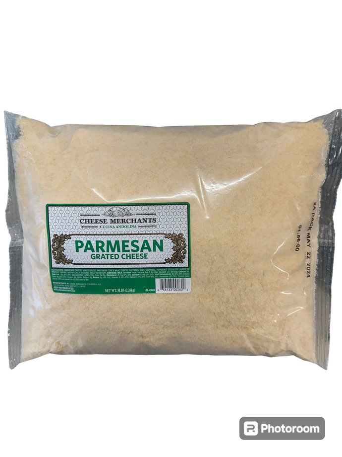 203050 (100% PARMESAN GRATED - CUCINA ANDOLINA - 4/5 LBS)