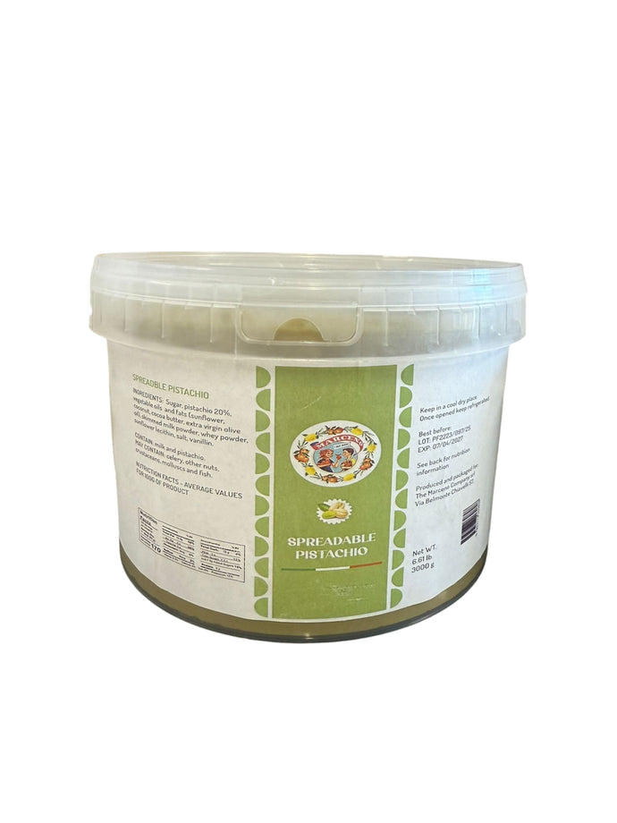 117101 - SICILIAN PISTACHIO CREAM 20% - 3 KG BUCKET