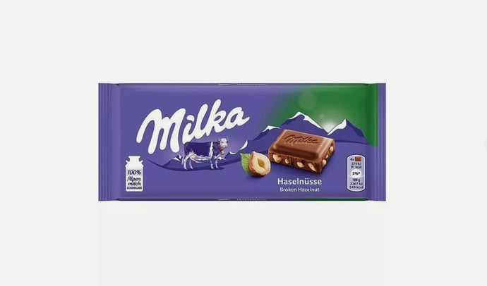 1130110 - MILKA ALPINE CHOCOLATE W/ HAZELNUT - 22/100 GR