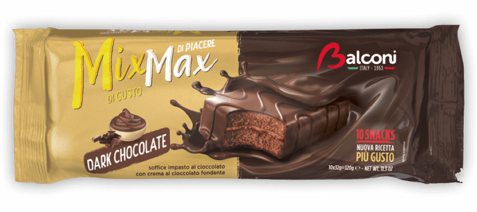 1130041 - MIX MAX DARK CHOCOLATE - BALCONI - 15/350GR (10 pcs)