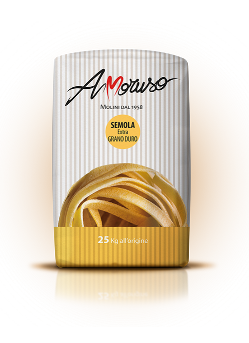 SEMOLINA RIMACINATA EXTRA - AMORUSO 25 KG