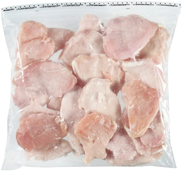 414481 - RAW CHICKEN BREAST FILLET 4OZ IQF COOKED FRZ - TYSON 2/5LB