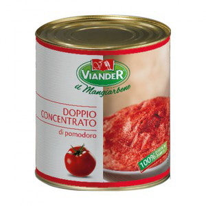 101961 - TOMATO PASTE - DOUBLE CONCENTRATE - VIANDER 6/2.5 KG