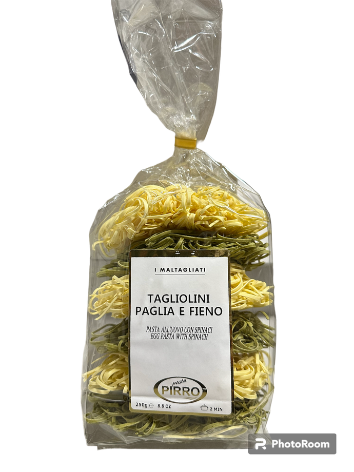 1080012 (Pirro TAGLIOLINI Paglia&Fieno pasta w/Egg - 10/250gr)