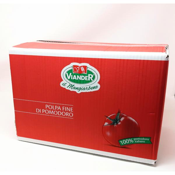 101992 - FINE CRUSHED TOMATOES POUCH (POLPA IN BUSTA) 3/5KG