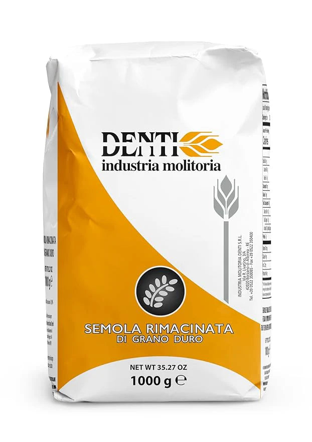 114001 (RETAIL FLOUR SEMOLINA RIMACINATA - DENTI - 10/1 KG)