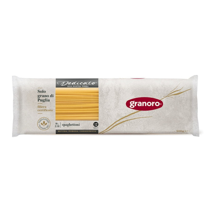 10810008 (SPAGHETTONI GRANORO DEDICATO PASTA #110 - 20/500 GR)