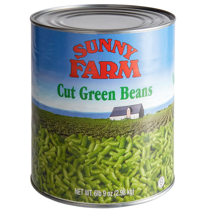 107941. GREEN BEAN CUT CAN - SUNNY FARM 6/#10