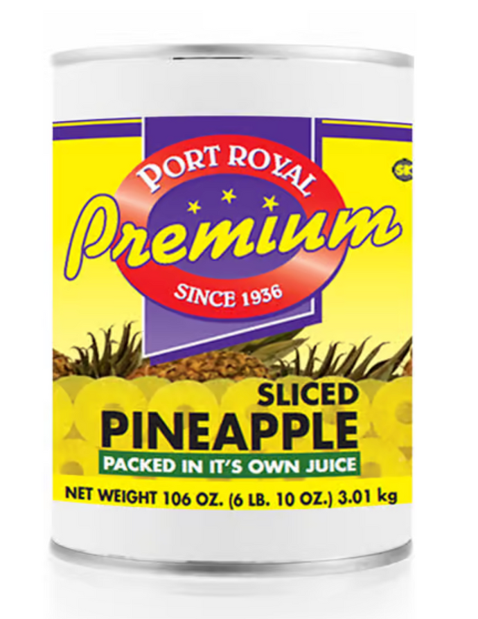 119943. PINEAPPLE SLICED NJ CAN - PREMIUM 6/#10 CAN
