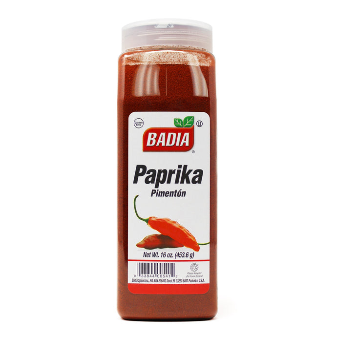 1228613. PAPRIKA   BADIA 6/16OZ