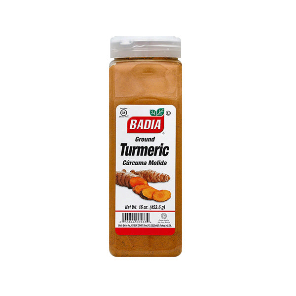 1228617. TURMERIC GROUND   BADIA 6/16OZ