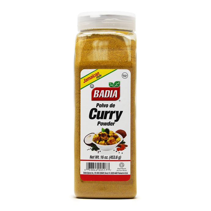 122868. CURRY POWDER   BADIA 6/16OZ