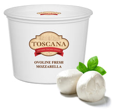 Load image into Gallery viewer, 202041 - (OVOLINE FRESH MOZZARELLA IN WATER TUB - TOSCANA 2/3LB)
