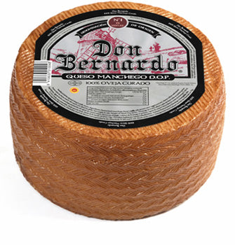 20208833. MANCHEGO IMPORTED CURADO - DON BERNARDO  2/6.6LB