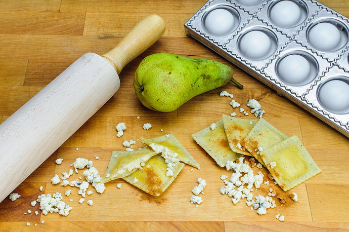 401174113. PEAR & GORGONZOLA  CHEESES RAVIOLI 4/2.5LB