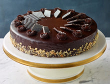 Load image into Gallery viewer, 4035015. FRENCH CHOCOLATE MOUSSE CAKE 10&quot; (14 SLICES) 2PACK  2/10&quot;
