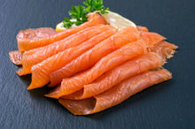 Load image into Gallery viewer, 410661. SMOKED SALMON FILLETS PRE-SLICED 2.5LB
