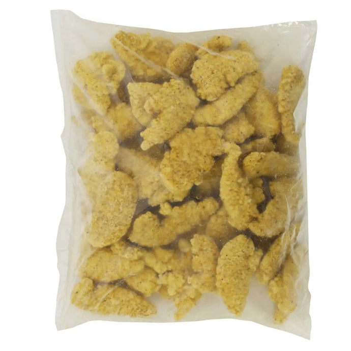 414943. CHICKEN TENDER BRD FULLY COOKED - BRAKEBUSH 1/10LB