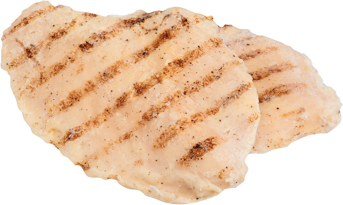 414946. GRILLED CHICKEN BREAST FILLET 4OZ COOKED FRZ - TYSON 2/5LB